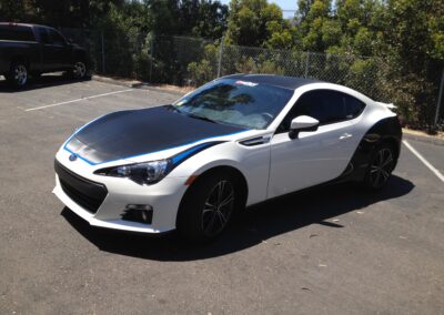 2016 Mustang Racing Stripes San Diego Vinyl Wrap Amp San