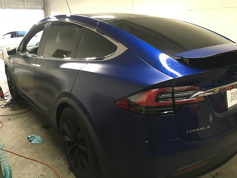 2017 Tesla Model X Full Stealth PPF Wrap | San Diego Vinyl ...