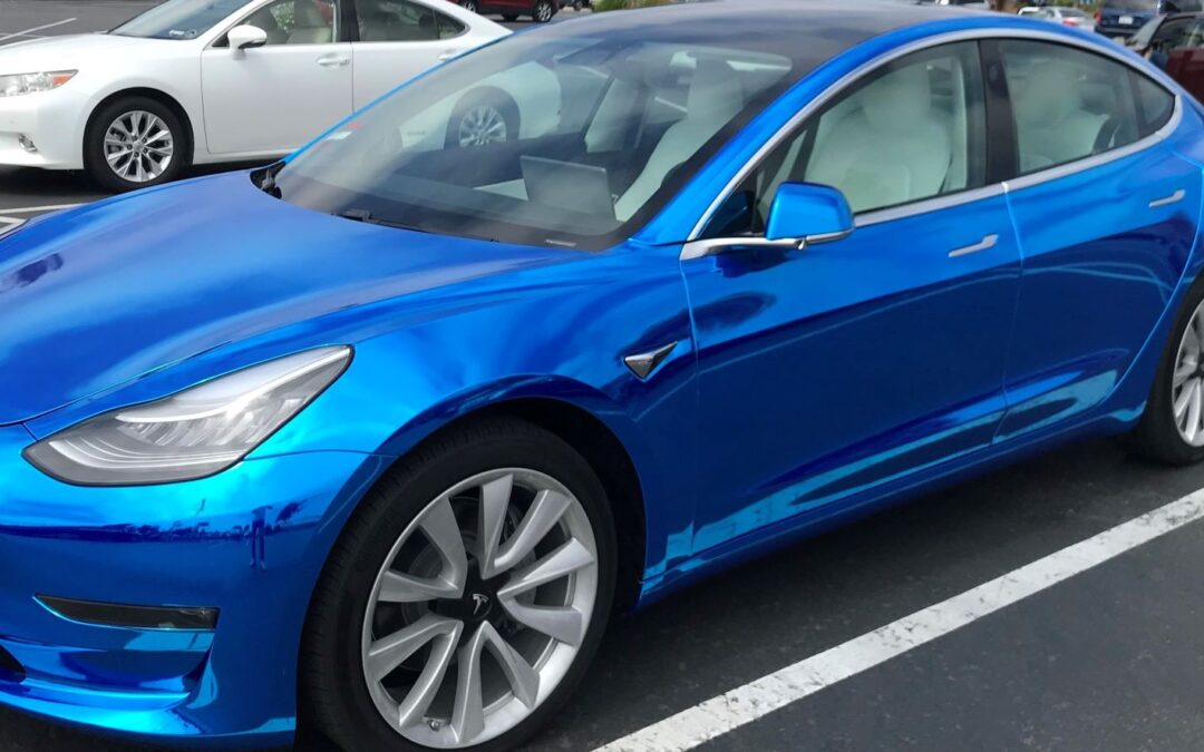 Tesla Vinyl Wrap