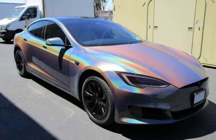 Tesla Vinyl Wrap in San Diego