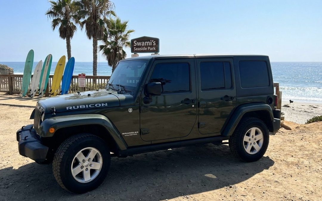 Encinitas window tinting and PPF for beach vehicles near Moonlight Beach and Swami's surf spot